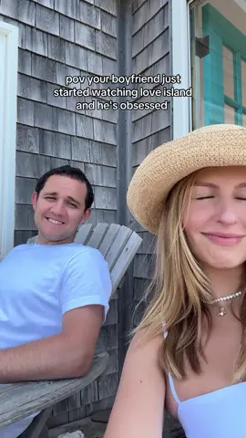 A post by @serenakerrigan on TikTok caption: wait why does my bf have a crush on ace?? 😂😂 #loveislandusa @Felix Levine 