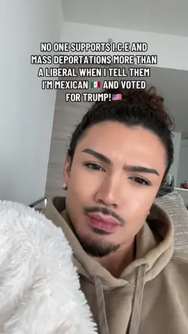 A post by @_ajtsanchez on TikTok caption: Suddenly they’re calling I.C.E 🧊 to have me deported 🤣✌🏼🛫