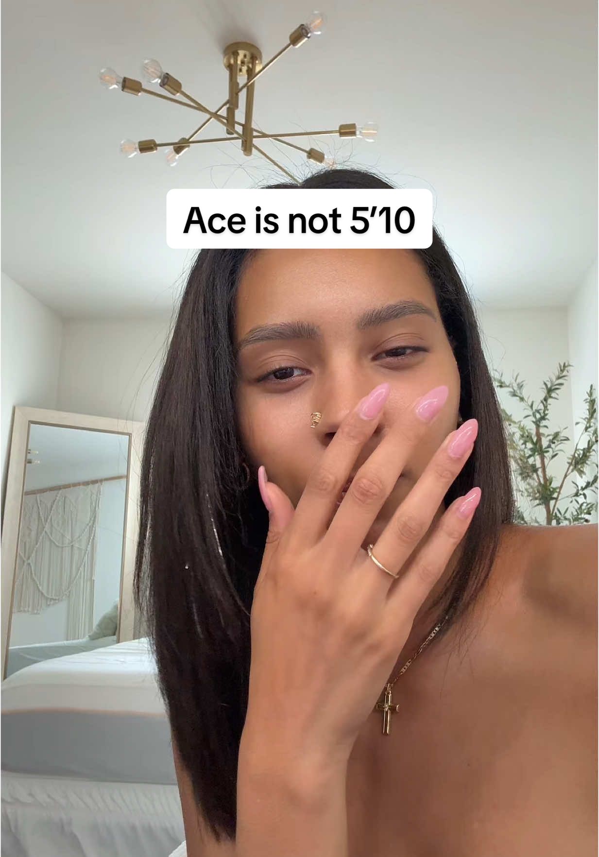 A post by @christineobanor on TikTok caption: Ace is literally every man under 6’0 in the world; they all round up 