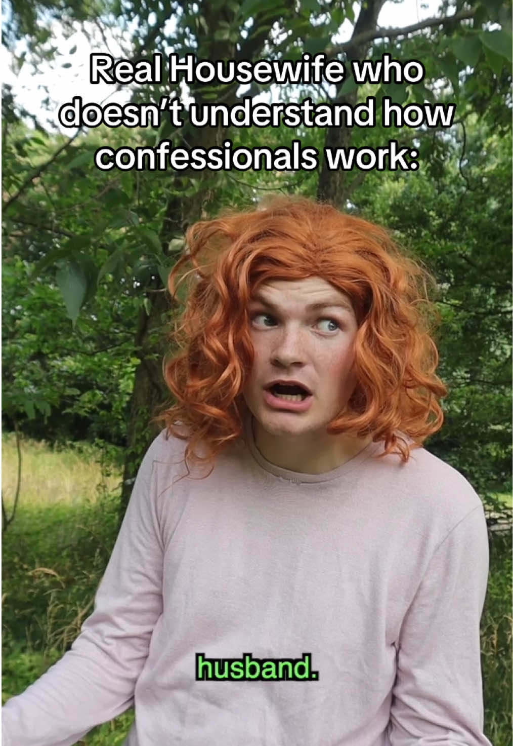 A post by @xanderkerber on TikTok caption: I didn’t say that to you, I said it to the camera #comedy #sketch #fyp 