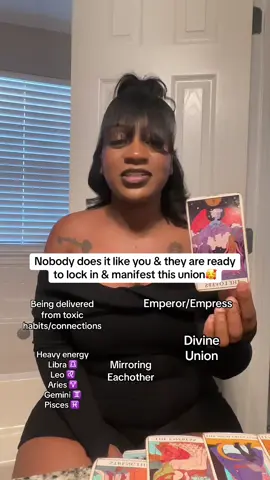 A post by @intuitivemo on TikTok caption: They not playing bout you😂❤️ #intuitivemo #lovereading #tarotreading #soulmate #twinflame 