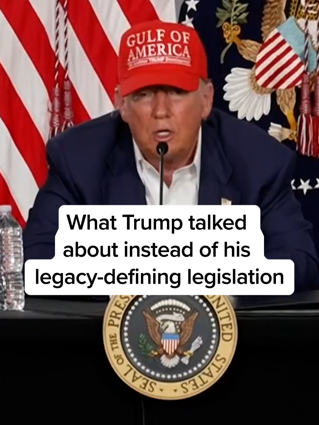 A post by @jenpsaki on TikTok caption: I mean, at least he’s finally admitting that DOGE is a monster? @msnbc  #trump #congress #budgetbill #elonmusk #doge #donaldtrump #medicaid