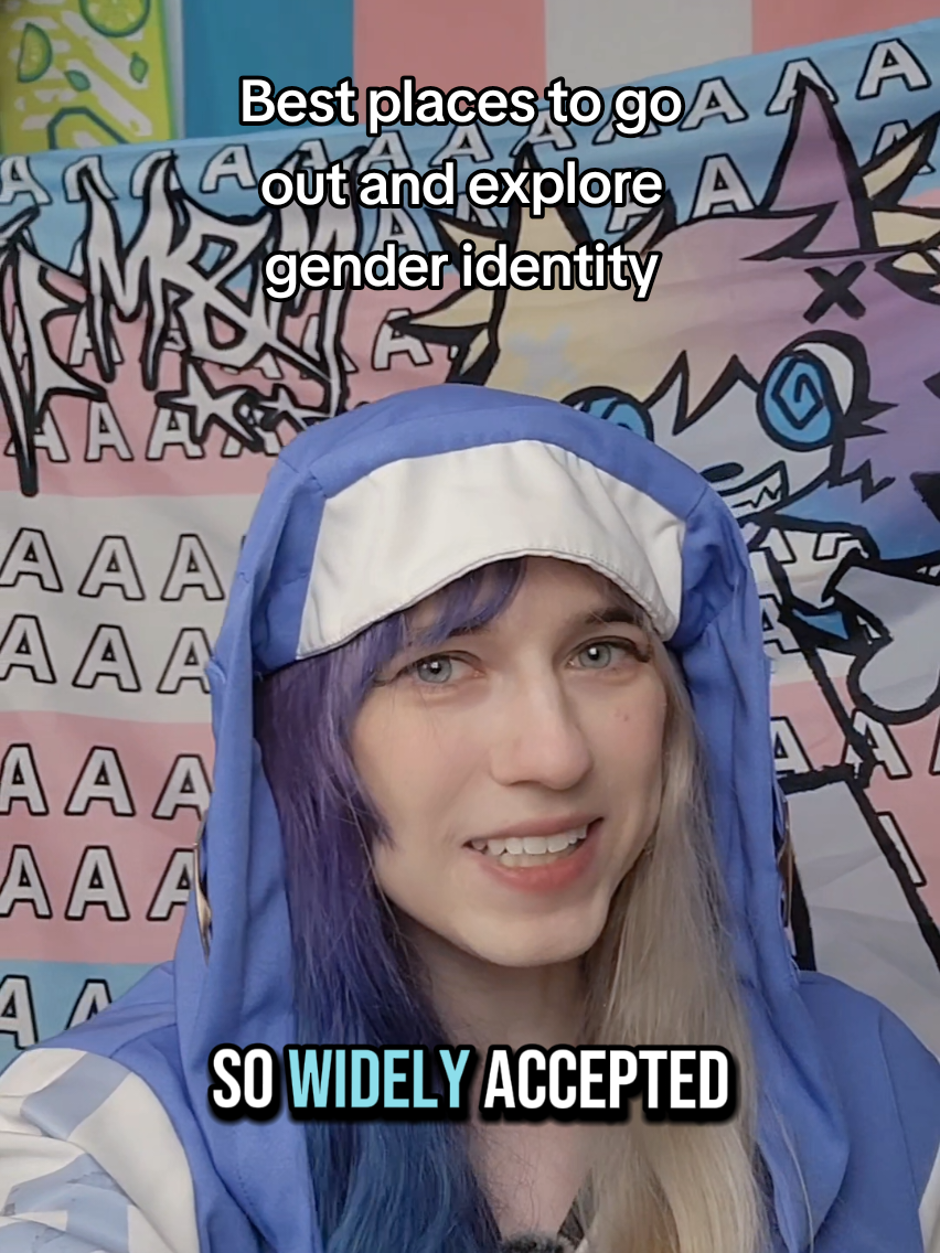 A post by @cosplaycatkitty on TikTok caption: What was your first place going out for the first time???? #trans #transfem #Transgender #mtf #transmeme #lgbt #lgbtq #mtfmemes #transition #ComingOut #closeted #transtimeline #hrt #🏳️‍⚧️ 