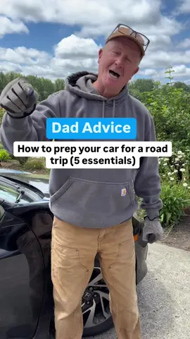 A post by @dadadvicefrombo on TikTok caption: BIG weekend for road trips and you do not want to be caught unprepared. Share this with someone you love and for goodness sake, drive safe. Happy 4th of July from my family to yours.  Love, Dad 