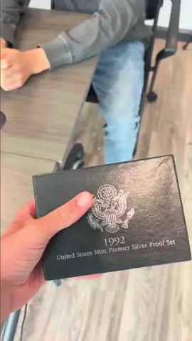 A post by @bullionshark on TikTok caption: ✨ Why Do Collectors LOVE Proof Sets? 🤔🪙 Proof sets aren’t just coins; they’re pieces of perfection 🔍✨. Struck with mirror-like finishes and crisp details, they capture history in its finest form, preserved for generations. Collectors value them for: ✅ Top-tier quality ✅ Low mintages ✅ Long-term value stability ✅ A beautiful way to complete a collection Next time you see a proof set, remember: it’s not just a coin, it’s a moment frozen in time 🕰️🪙. 💬 Do you own proof sets in your collection? Which year is your favorite? Drop it below! 👇