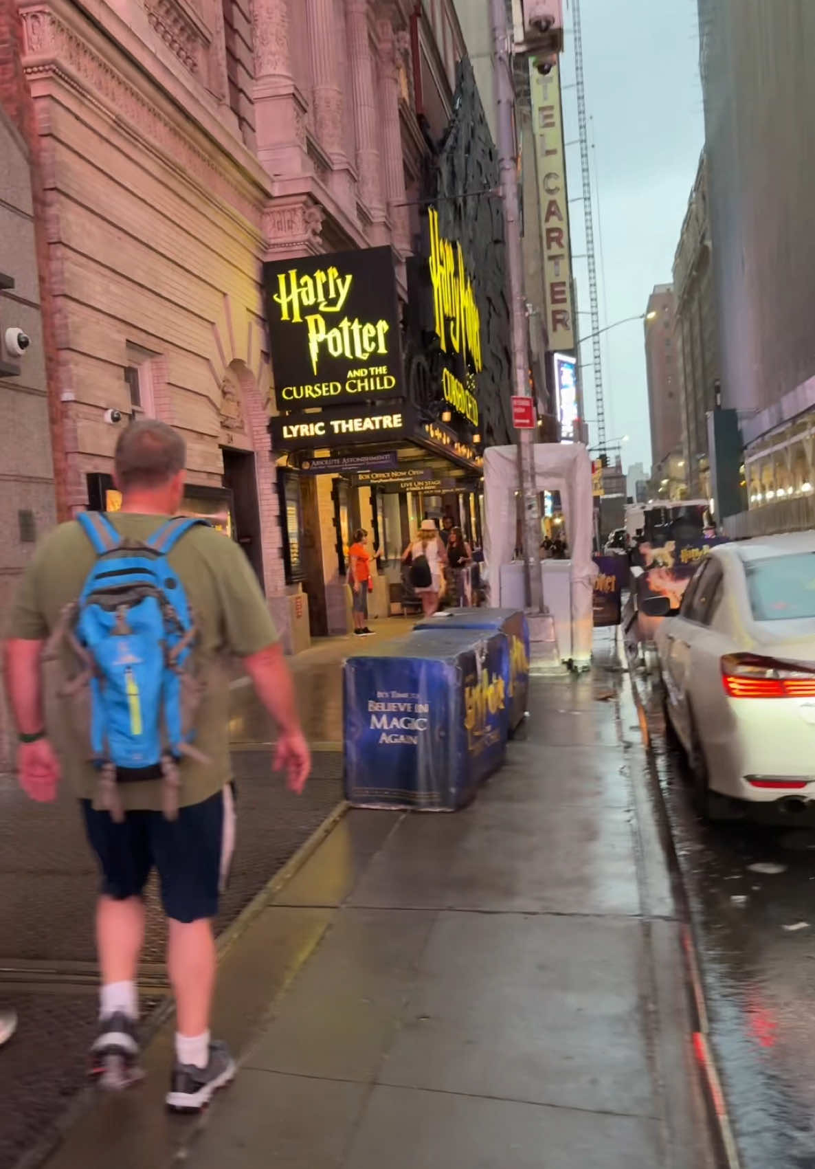 A post by @aiyannace on TikTok caption: Harry Potter was 102029191/10 #harrypotter #broadway #smashburger #dark