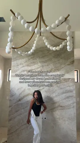 A post by @jaylabrenae5 on TikTok caption: I love it here so much😭 lights and countertops are coming together even better than I thought!🤎✨ #dreamhome #customhome #ourhenryhome #thehenryresidence #customhomebuild 