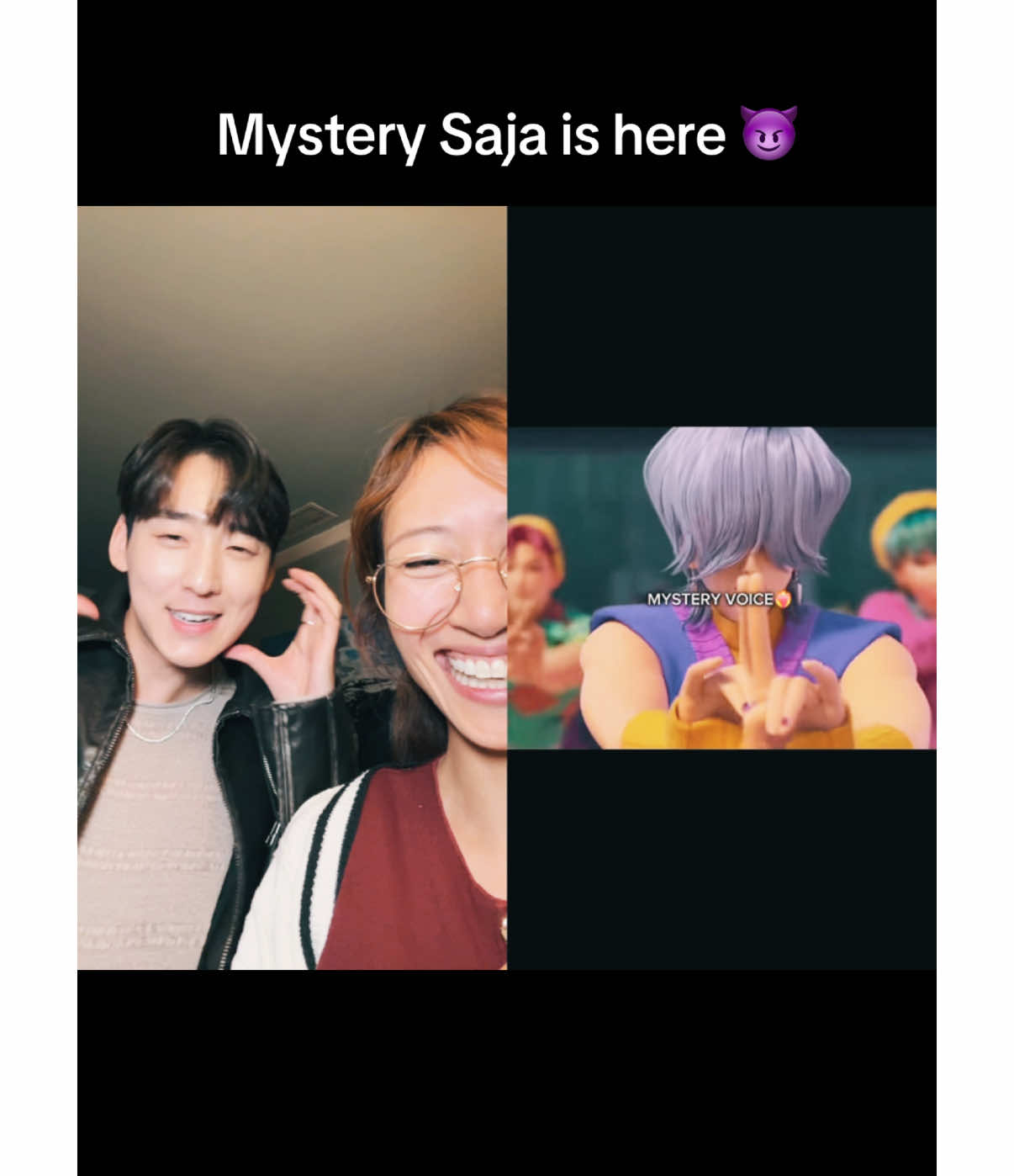 A post by @yoleendadong on TikTok caption: #duet with @seojun #kpopdemonhunters #mysterysaja #sajaboys @KEVIN WOO 케빈 ケビン 