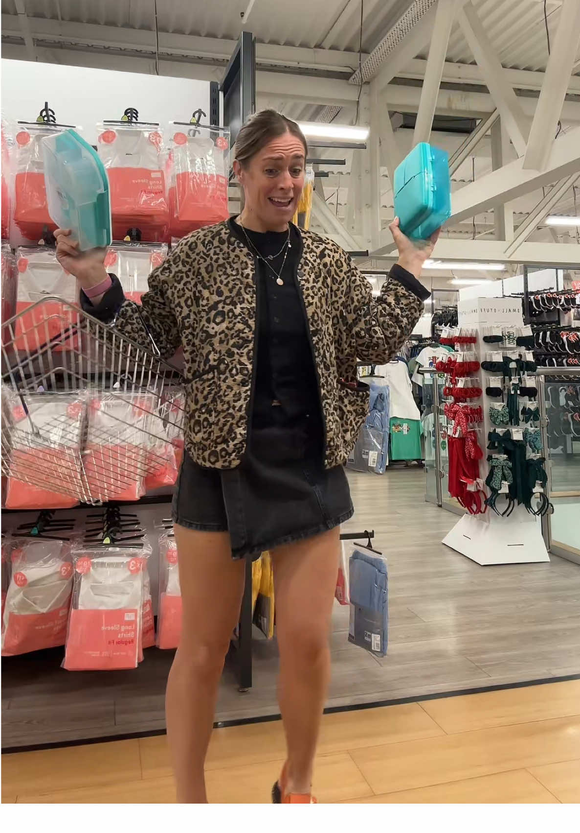 A post by @sophiena_official on TikTok caption: YES I AM! Did I also throw all the lunchboxes out because they are broken and were nearly at the end of school! YES I DID!!! 🤣