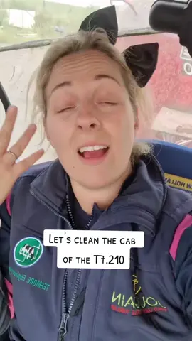 A post by @legendairy_holsteins on TikTok caption: 🧼🚜 #clean #satisfyingvideos #beforeandafter #tractorcleaning 