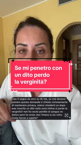 A post by @ginecologacalcagni on TikTok caption: Continuate a farmi le domande e io vi risponderò. Seguitemi su tutti gli altri social!😜#ginecologacalcagni #laginecologaditiktok #laginecologarisponde #verginitità #donne #imene #paura #dita 
