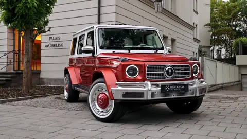 A post by @black_fox_motors on TikTok caption: Would you drive it?☝🏽 Enjoy every detail! Available for the Worldwide delivery! #blackfoxmotors  #carlexdesign  #gclass  #vintage  #oldmoney #vintagestyle  #g500  #gwagon  #g63  #gclassamg  #vintagecar #stmoritz  #oldmoneystyle  #oldmoneyaesthetic  #luxury #luxurycarlifestyle  #luxurycardealer  #caroftheday #vintageinspired  #carswithoutlimits  #mercedesbenz #cargram  #luxurycarlife  #reviewvideo  #vintagecarsdaily #munich  #germany  #mercedesclassic  #cartok  #carreview #carsoftiktok  #dubai  #munich 