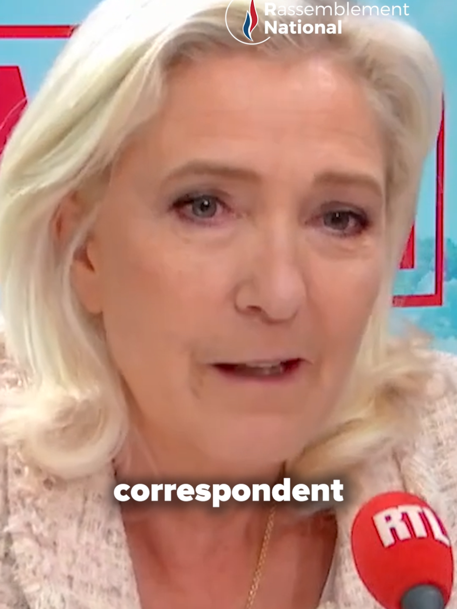 A post by @rnational_off on TikTok caption: Pour le prochain budget, François Bayrou connaît nos propositions pour défendre les Français !