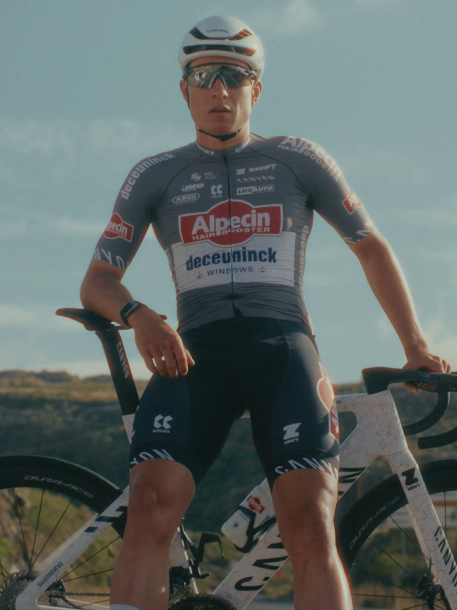 A post by @canyon_bicycles on TikTok caption: At Canyon Factory Racing, we make bikes that win. The pursuit of performance never ends for us, or our riders. Jasper Philipsen has won nine stages of the Tour de France on his Aeroad CFR, but he’s hungry for more. From this Saturday, he’ll go again. Watch a new documentary about Jasper on the Canyon YouTube channel now 🎬 #CanyonCFR #MyCanyon #TourDeFrance #TDF #TDF2025 #jasperphilipsen
