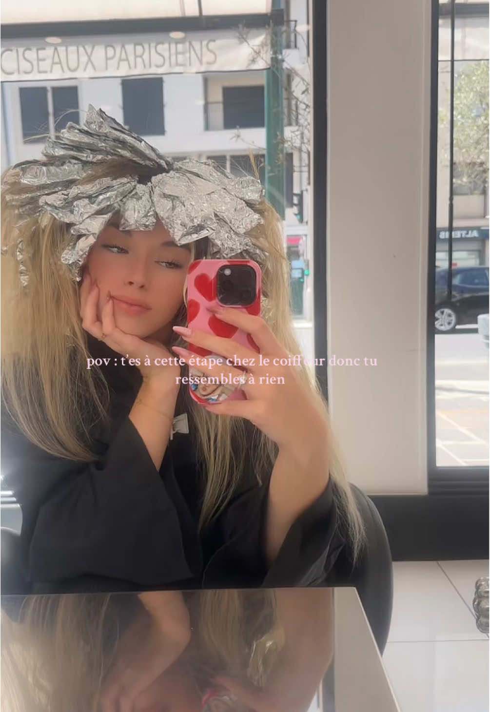 A post by @emmaaamusic_ on TikTok caption: @Les Ciseaux Parisiens 💇🏼‍♀️🤍  #hairstyle #pourtoiii #barbiebyemma 