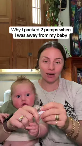 A post by @latchingwithgrace on TikTok caption: Replying to @himyheadhurts tbh it’s because I wasn’t prepared 😂🫣 #momsoftiktok #breastfeeding #breastfeedingjourney #momlife #pumpingmom 