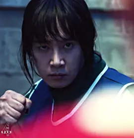 A post by @forlokisake on TikTok caption: NOBODY MESS WITH MY FAMILIA #player120 #squidgame #hyunju  (fake everything)