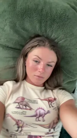 A post by @tacoreacts on TikTok caption: #Stitch with @nataleigh.hunter tell me right meow #dinosaur 