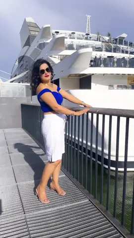 A post by @ on TikTok caption: In Love with the views ⚓ Boat Hotel 😍🫶#foryoupages #nepaligirl #celebration #birthday #fypシ゚viral🧡 