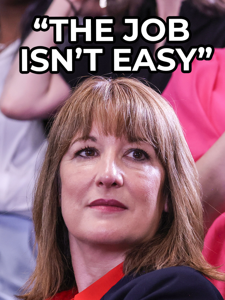 A post by @gbnews on TikTok caption: Rachel Reeves insists she's still fully committed to her role as Chancellor of the Exchequer, acknowledging the challenges of the job, stating that the job isn't easy. #RachelReeves #UKNews #Politics #GBNews