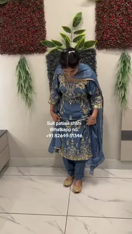 A post by @suit_patiala_shahi on TikTok caption: WhatsApp no.:- +91 82649-51346 #suit_patiala_shahi #punjabisuits #boutiquesuits #boutiquestiching #canadaboutique #weddingsuits #torontowedding #canadasuits #trendingpunjabisuits #newpunjabisuits  #punjabwedding  #usaweddings #ontario #brampton #bramptonweddingshoot