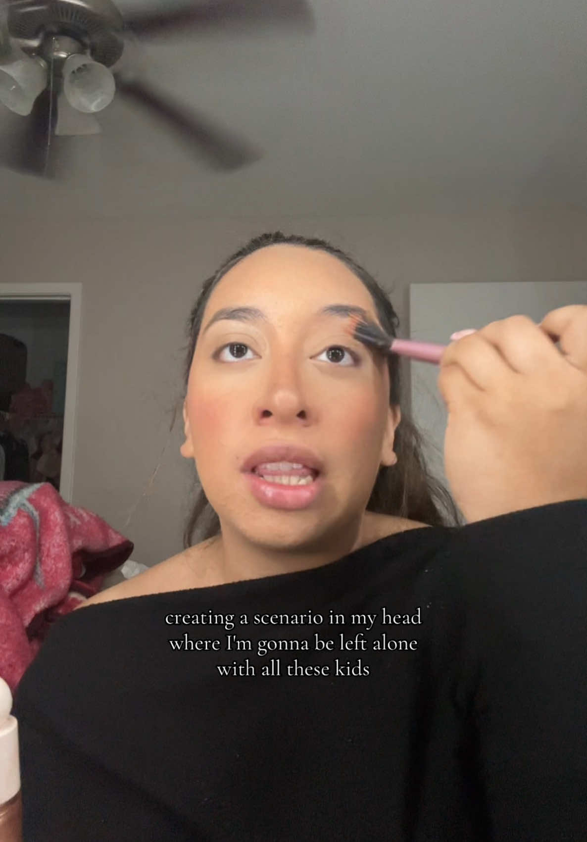 A post by @foreverrachell on TikTok caption: GRWM RANT #workwife #workhusband #cheating #scary 
