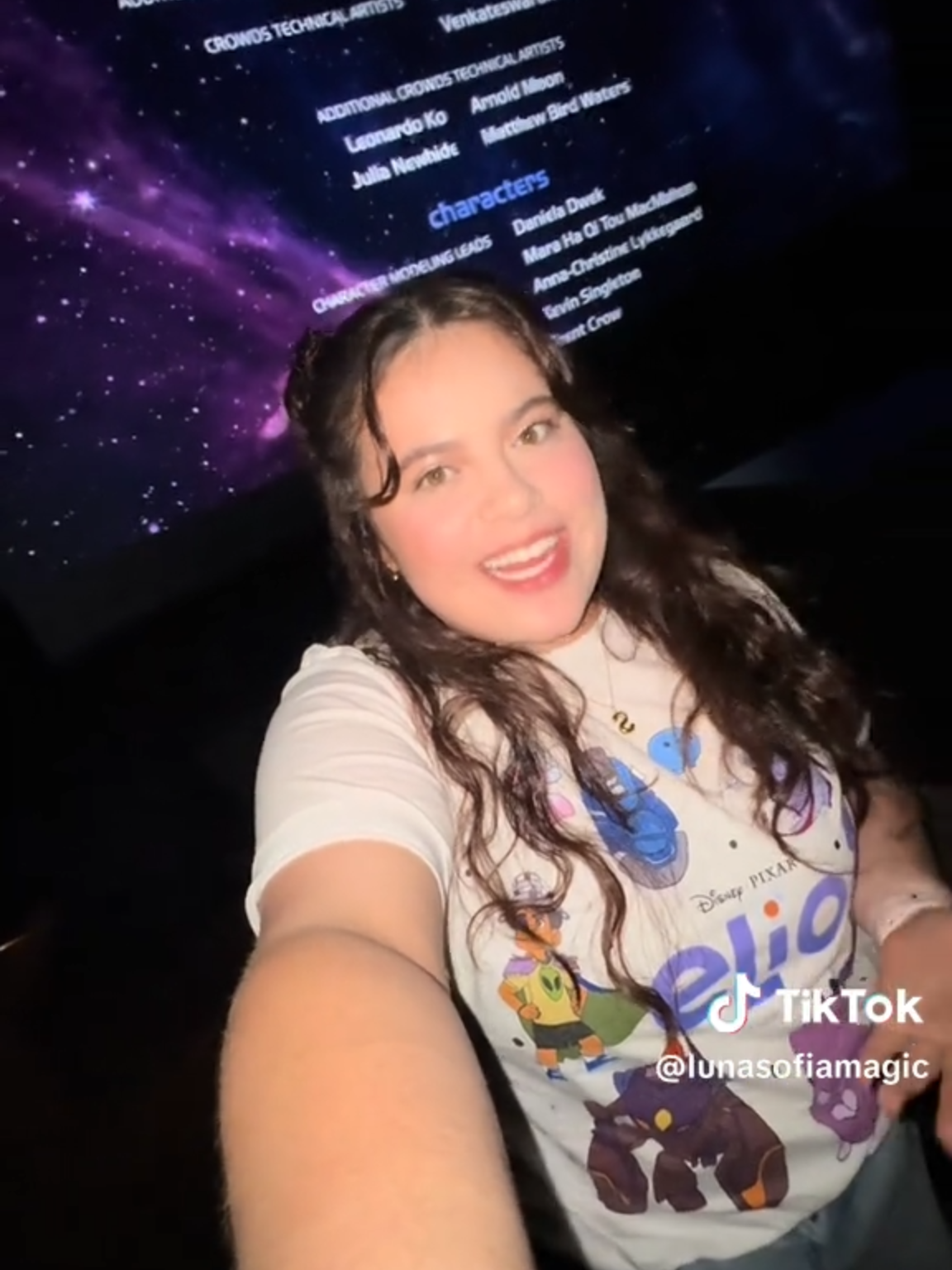 A post by @pixar on TikTok caption: ✨10/10✨ See #Elio now in theaters! @lunasofiamagic
