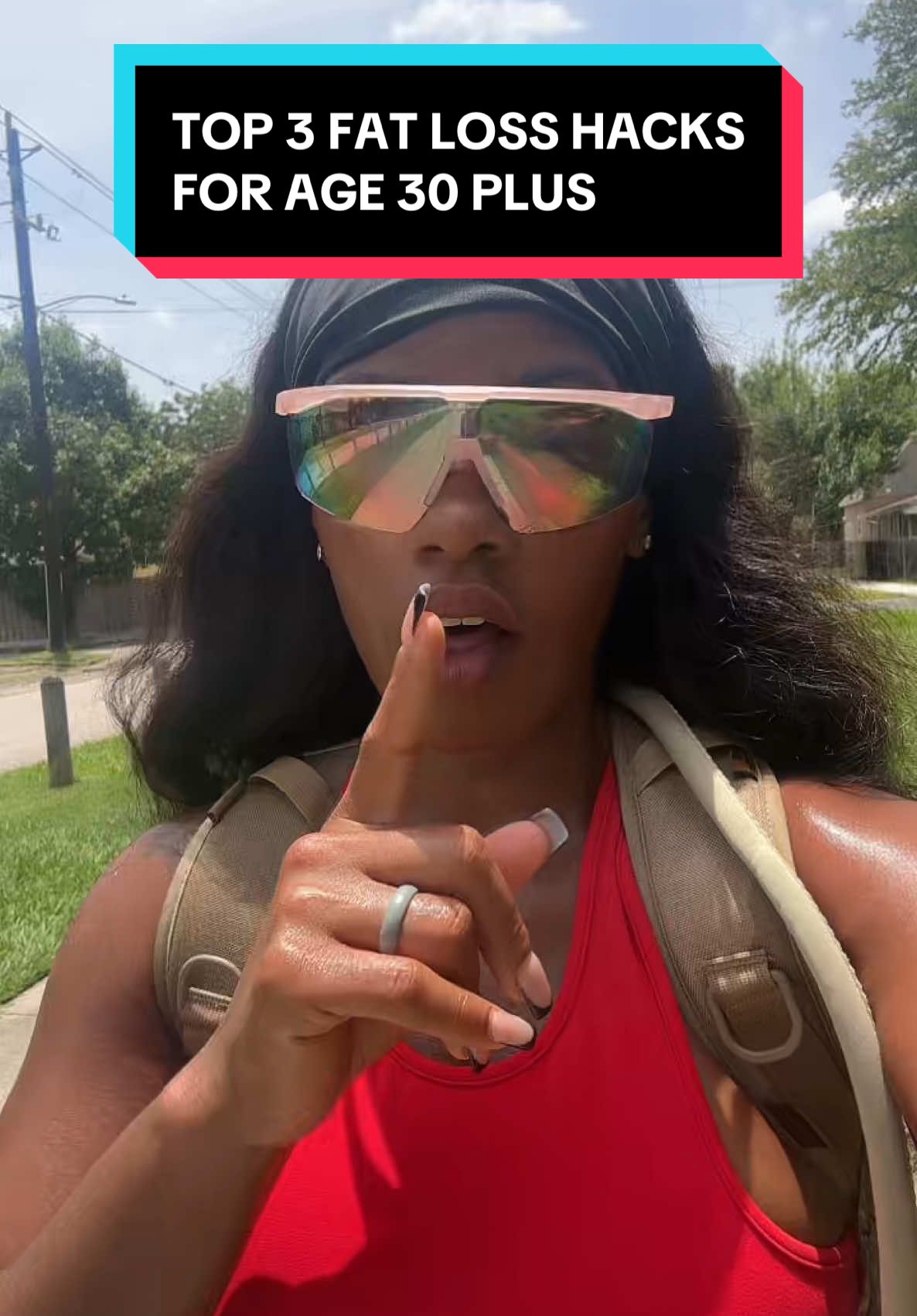 A post by @fitnfineewithpenelope on TikTok caption: Top 3 fat loss hacks for women aged 30 plus  #creatorsearchinsights #fyp 