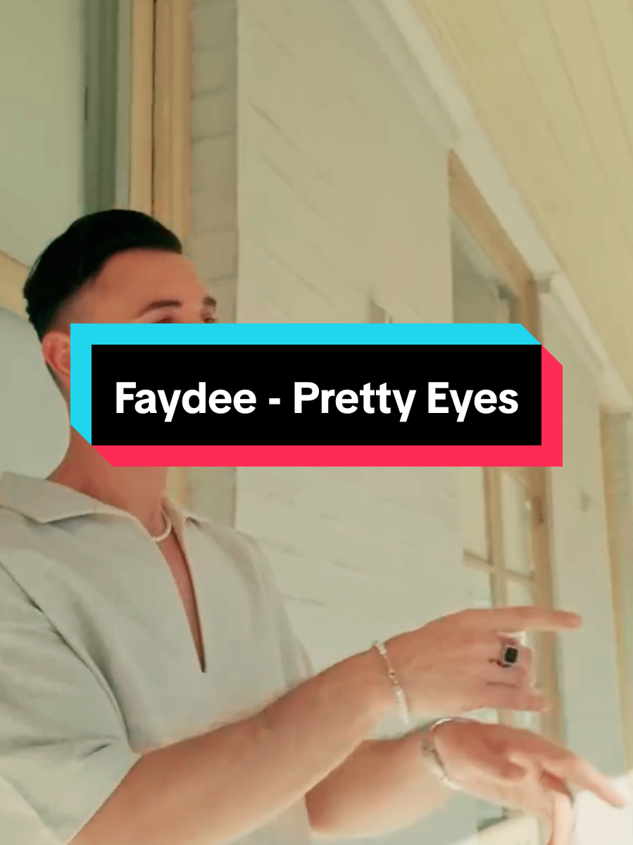 A post by @iambrightspark on TikTok caption: The incredible Faydee is back with a Summer Hit. Check out Pretty Eyes out now. #faydee #prettyeyes #summerhit #summersongs #fyp #foryoupagе 