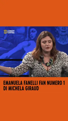 A post by @comedyitalia on TikTok caption: E la psicoterapeuta fan numero 1 di Emanuela Fanelli 😅  #CCN, questa sera alle 23:00 su #ComedyCentralItalia (Sky 129 e Sky Glass 121) e in streaming su #NOW 