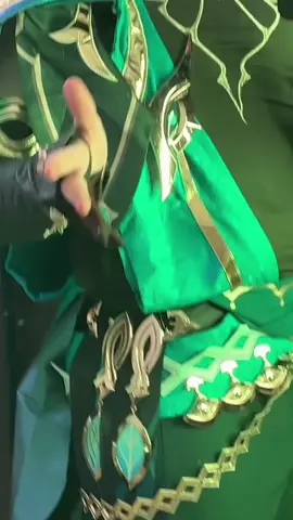 A post by @laistormhrim on TikTok caption: Finally #alhaitham #alhaithamcosplay #hoyoverse #GenshinImpact #genshimpactcosplay 