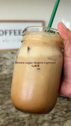 A post by @jasmine_areli on TikTok caption: I will never get tired of you! 🙊🤎#brownsugarshakenespresso #starbucksdrinks #starbucksbrownsugarshakenespresso #nespresso #coffeeathome #nespressorecipes 