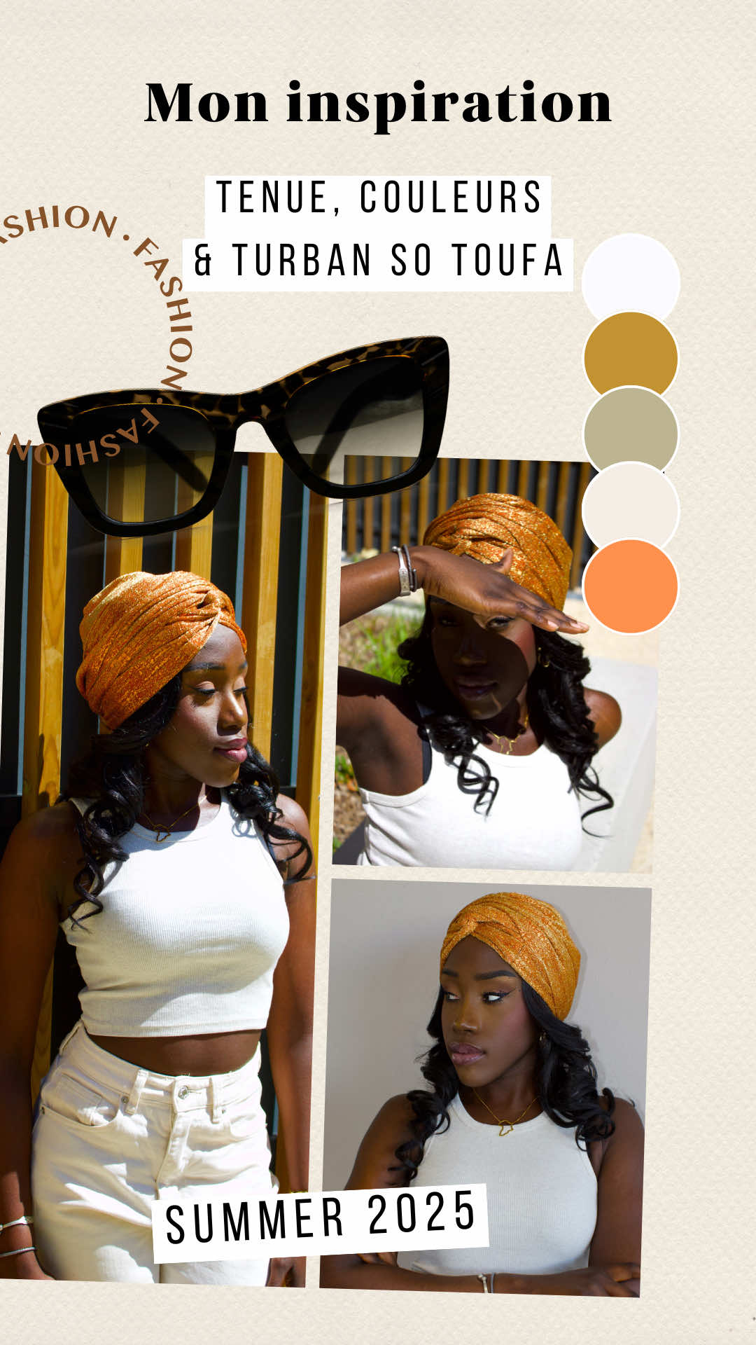A post by @sondiwax on TikTok caption: MUST HAVE 🎉 ! Nos turbans SO TOUFA allient praticité, confort et style unique. Parfaits pour toutes vos sorties ensoleillées ☀️ ! Profitez de notre offre spéciale : 2 turbans achetés, le 3ème offert 🎁 ! Ne ratez pas cette occasion, rendez-vous sur 🌐 sondiwax.com dès maintenant  💄: @smooth_ndi  📷 : Sophie 😝  #TurbansÉté #LookOriginal #SondiWax #Promo