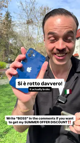 A post by @theitalianlanguageboss on TikTok caption: Email me to get my limited SUMMER OFFER DISCOUNT‼️ Boss@theitalianboss.com 