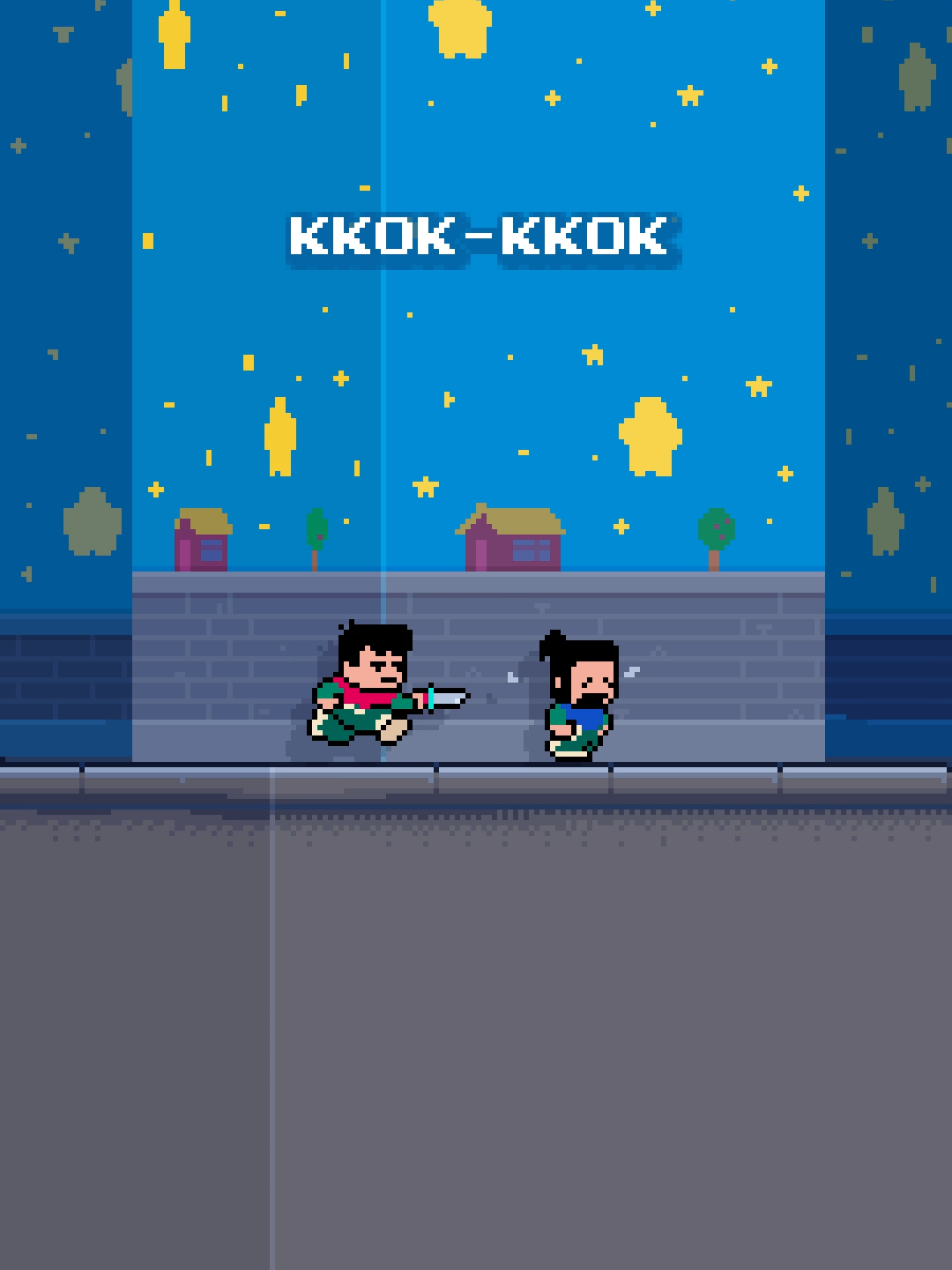 A post by @dave.xp on TikTok caption: Starry Night ⭐️🦑 @Squid Game Netflix #squidgame #squidgameseason3 #pixelart