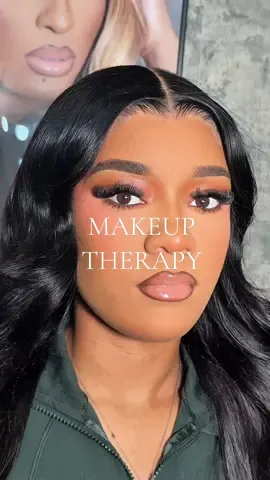 A post by @muaisyss on TikTok caption: MAKEUP THERAPY part ?!? I love watching my videos so much 😭 what yall wanna see next ? follow my ig@ isyssmua to stay up to date w all future content and info, 1:1 classes are now available to book ! I'm a New Orleans MUA that works 7 days out of the week! Link in my bio to book #makeuptutorial #nolamua #neworleansmua #fyp #MakeUpArtist #blackgirlmakeuptutorial 