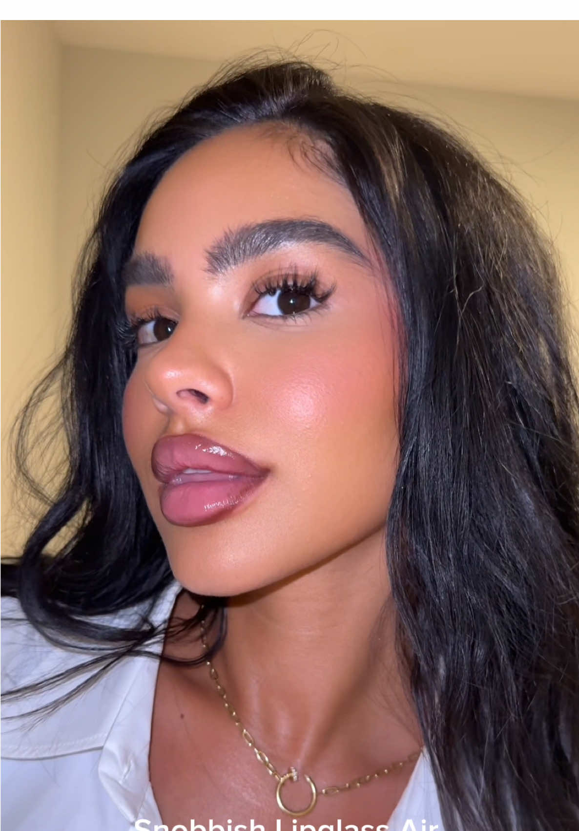 A post by @amayaliacolon on TikTok caption: These new @maccosmetics lipglazer liners glide on like butter! I absolutely love it 🤍🤍  #MACLipstickDay #MACCrew #AD