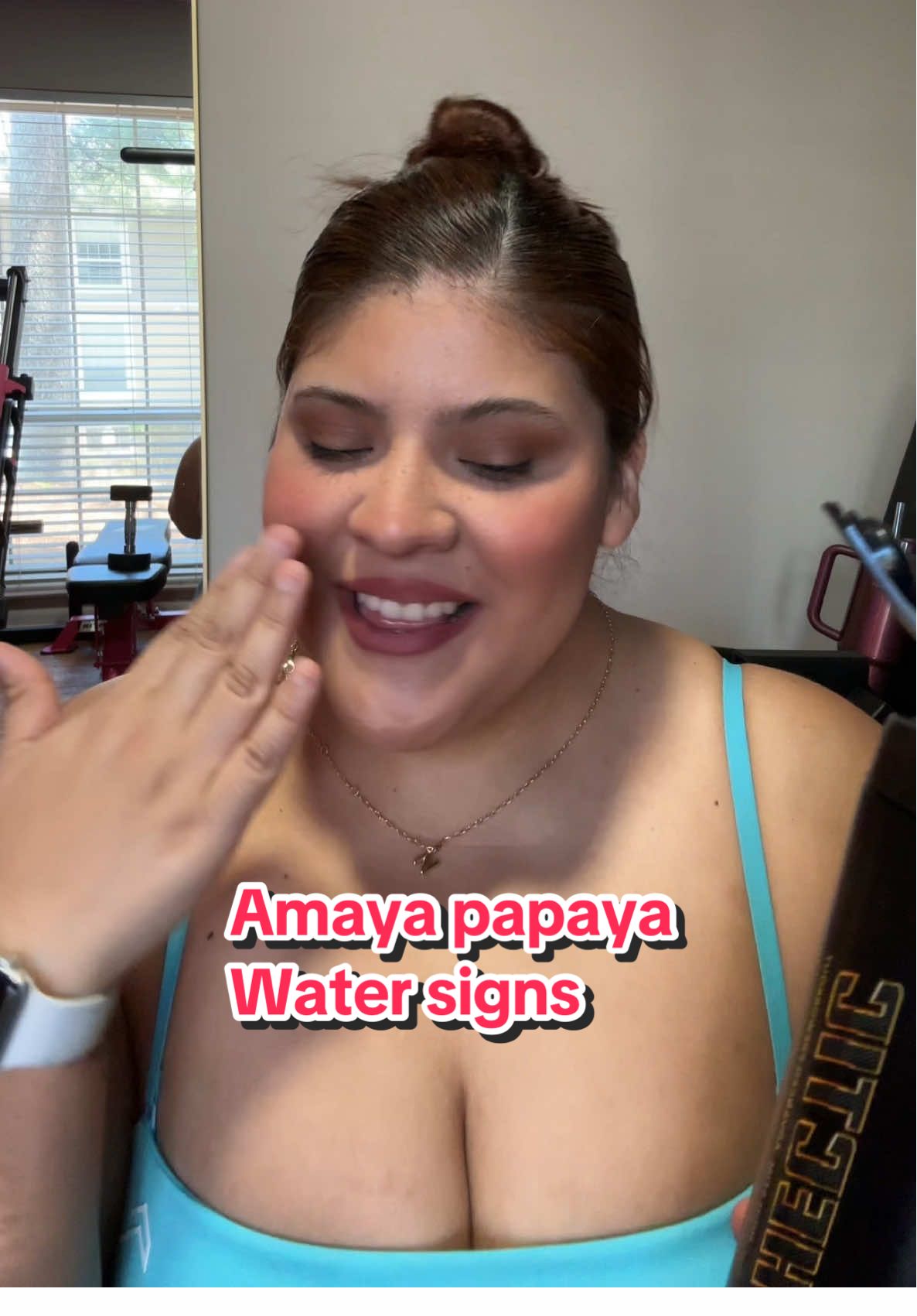 A post by @nanzie_peachez on TikTok caption: As a fellow Scorpio like my girl #amayapapaya  she gets it. If we not your cup of tea, don’t drink it. Period!!  @Amaya🩰🍒💕🫧 #loveislandusa #watersigns 