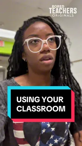 A post by @bored_teachers on TikTok caption: Please pick somebody else 