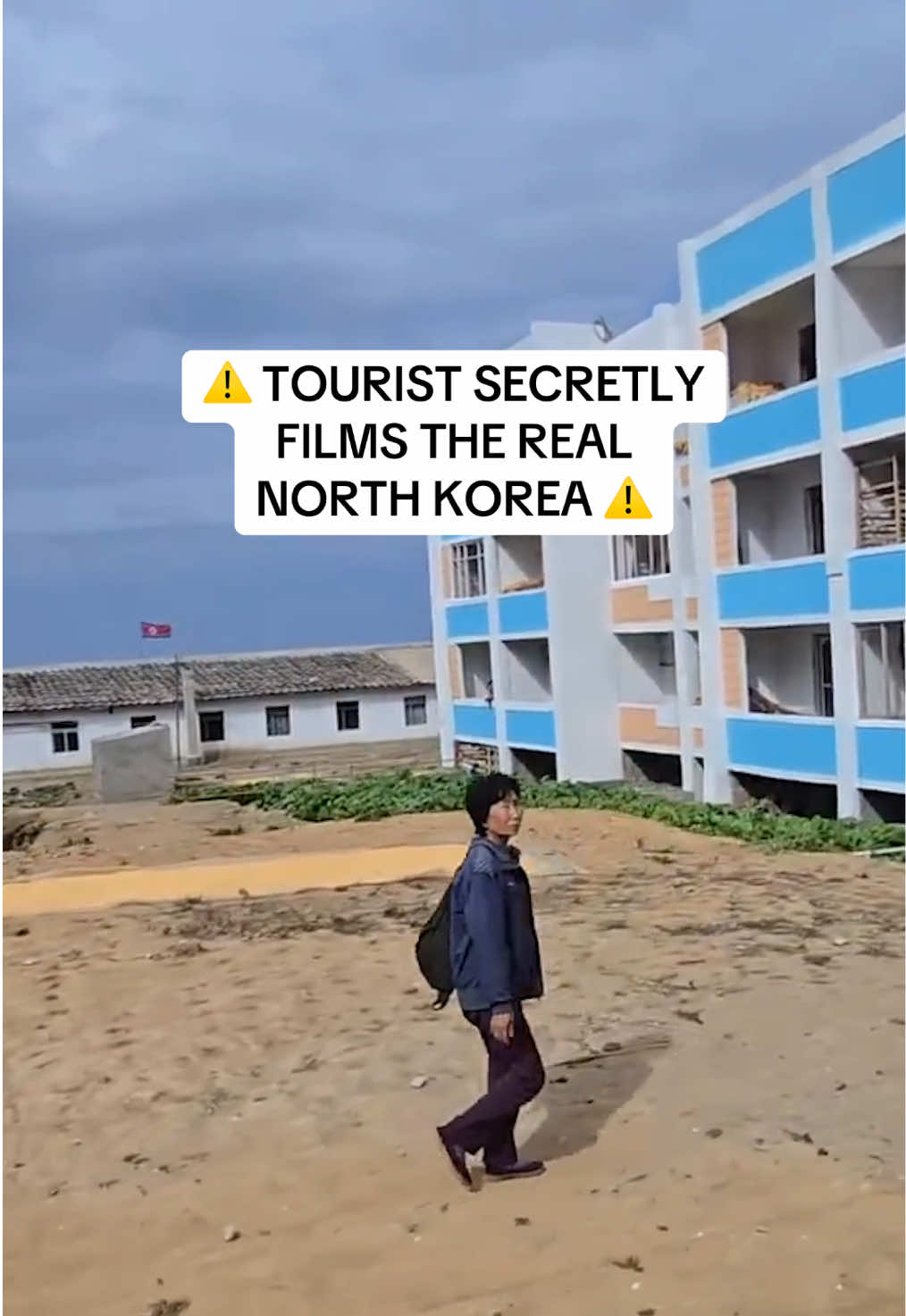 A post by @therealestclipper on TikTok caption: #northkorea #northkorea🇰🇵 #unseenfootage #clips 