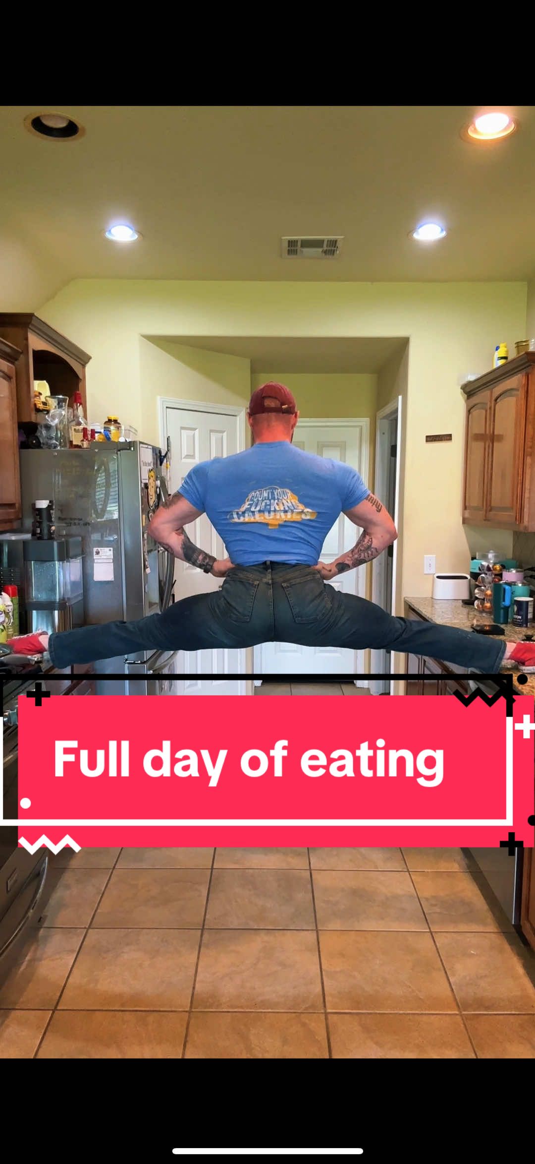 A post by @scotty.k.fitness on TikTok caption: Where the cheese 🧀 👀 #what #i #eat #in #a #day #realistic #macros #nutrition #dad #real #food #time #long #father #Pizza #love #hope 