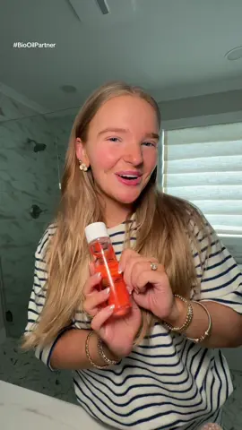 A post by @adaleenichols on TikTok caption: #BioOilPartner 🧡 one of my fav products for wedding prep!! @Bio-Oil USA #biooil #skincare #skincareroutine #weddingprep #2025bride #bridetobe #bridesoftiktok #nursesoftiktok #nursetok #nurse #rn #bride #engaged 