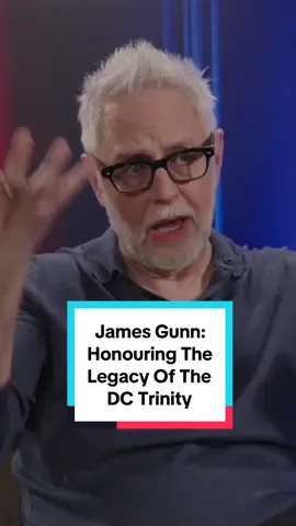 A post by @geekculture on TikTok caption: James Gunn will honour the legacy of the DC Trinity - Superman, Batman and Wonder Woman in the DC Universe, but also wants to give other characters a chance to shine in live-action. Watch the full interview via the article link. #JamesGunn #Superman #Batman #WonderWoman #DCU #Interview #WhatToWatch #LookUp #LookUpManila #Geek #fyp #fypシ 