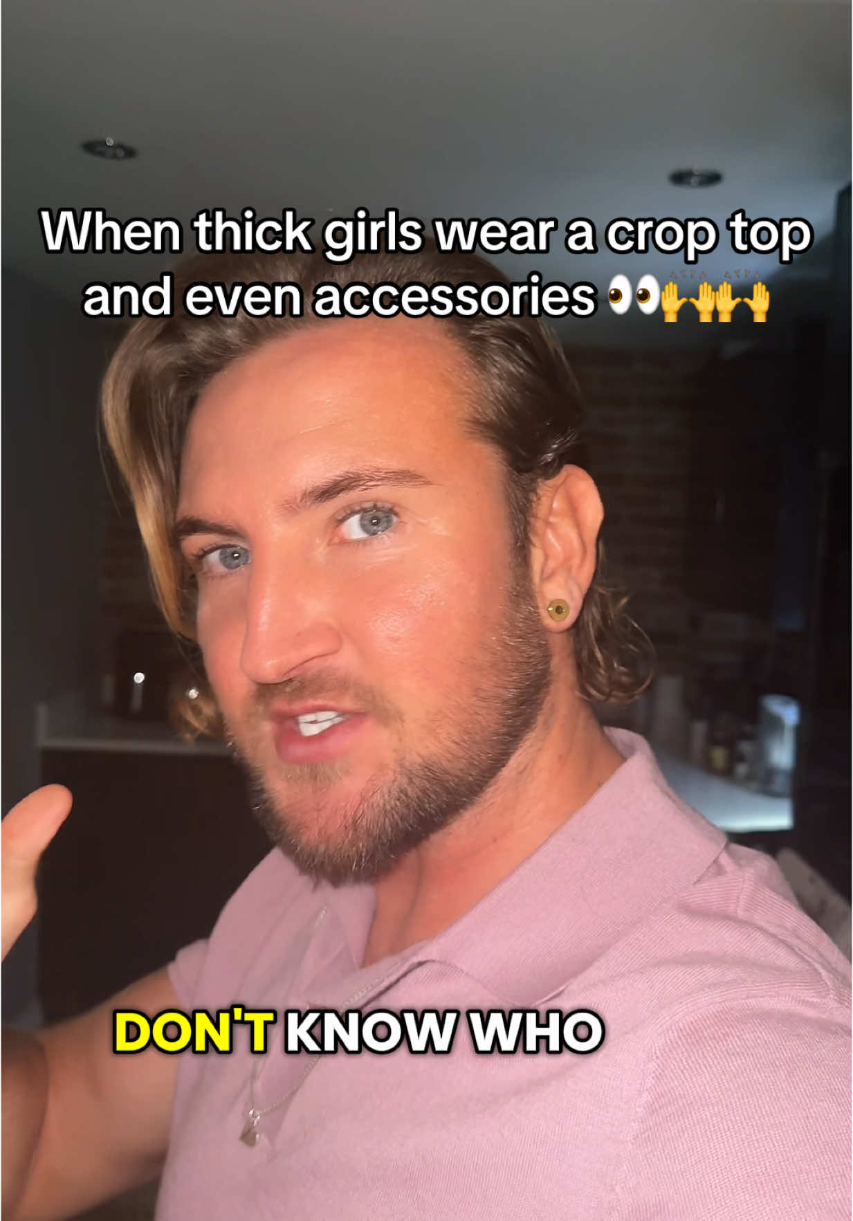 A post by @danielthescotsman on TikTok caption: Crop tops should be for the belly pooch girls too 🙌🥵