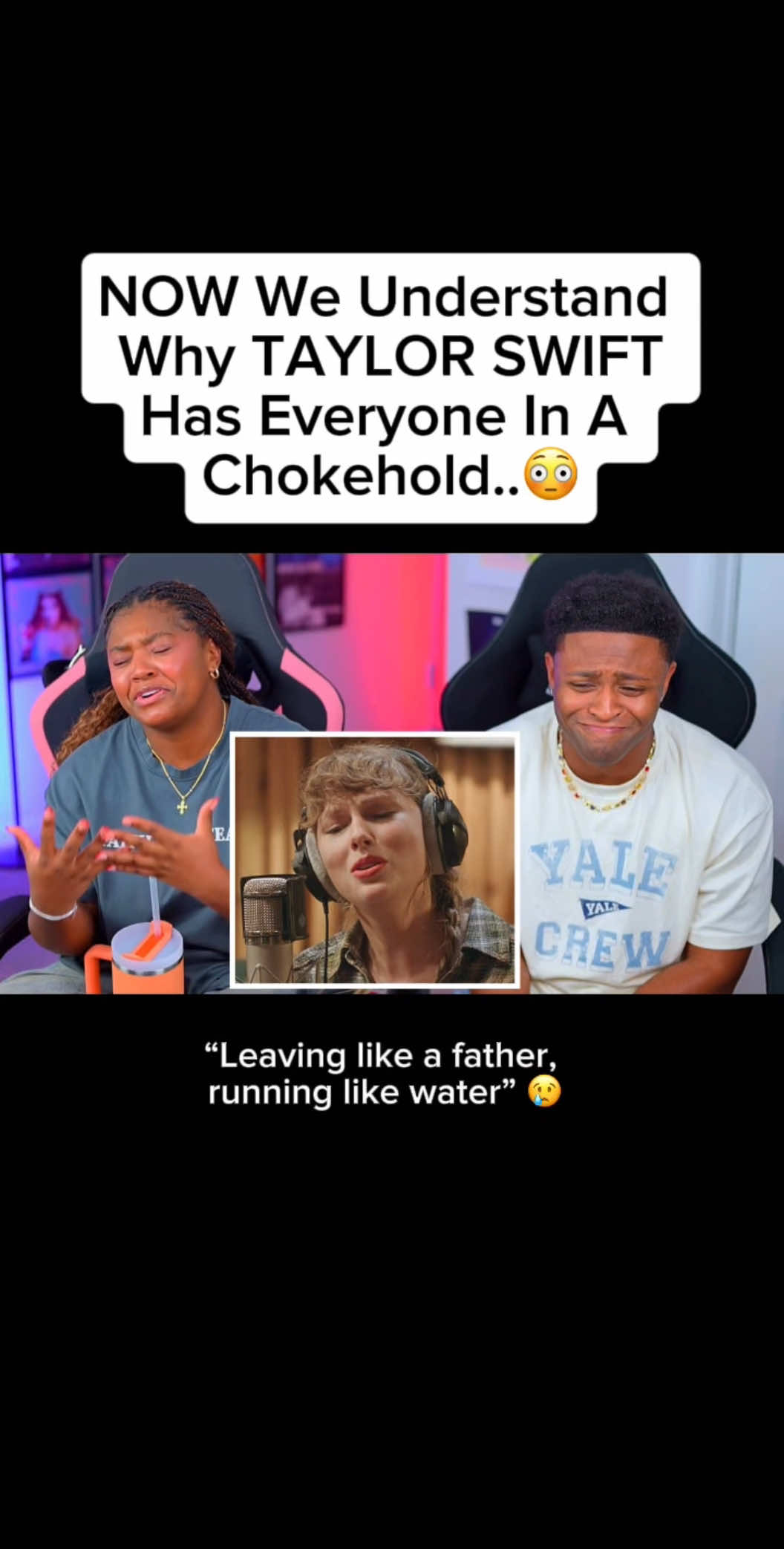 A post by @terryandkaniyia on TikTok caption: Long Pond just hits different😭 One of her BEST songs for sure! Our reactions to Folklore Long Pond Studio Sessions is on Patreon along with the Folklore Album‼️ #taylorswift #folklore ##cardigan##reaction##exile##boniver##crying##swiftie##jackantonoff ##aarondessner #longpondstudiosessions 