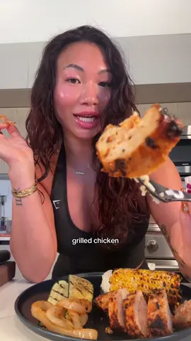 A post by @cassyeungmoney on TikTok caption: Replying to @PAO idk if this is right but this is how I make my chicken on the grill😂 #scrubdaddypartner @Scrub Daddy 