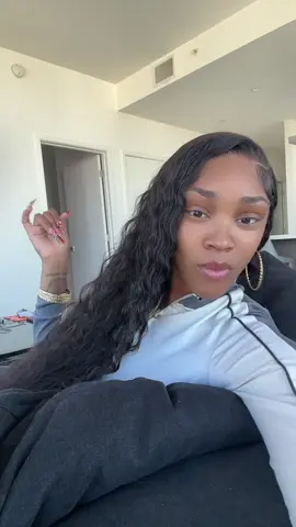 A post by @justiceamourr on TikTok caption: i’m actually extra coming now!! hair nails and a new fit😂‼️ #justiceamourr #viral 