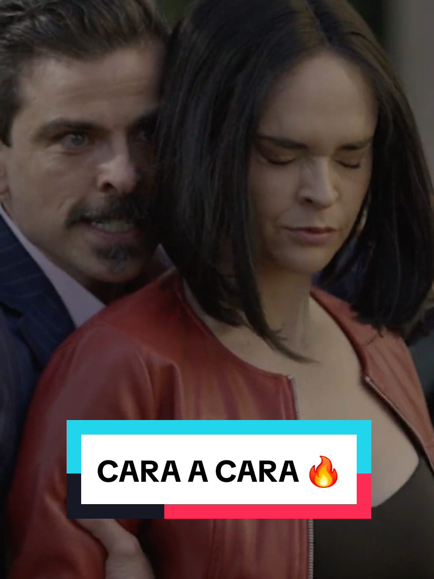 A post by @telemundo on TikTok caption: Gloria, Nacho, Mateo y la DEA… cara a cara🔥 ¡Esta noche explota todo! #LaJefaTV en sus ÚLTIMOS CAPÍTULOS