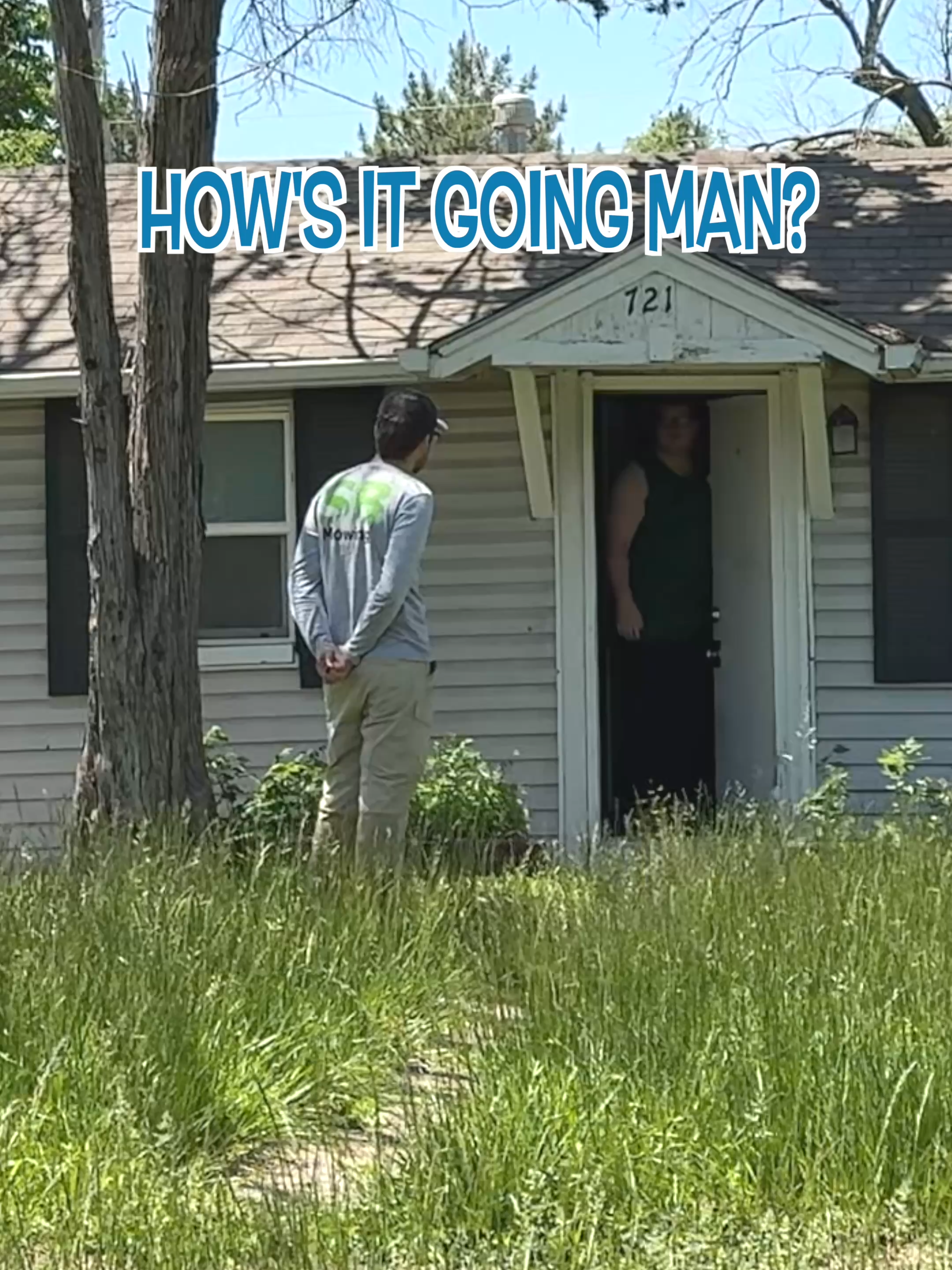 A post by @sbmowing on TikTok caption: The Backyard Was Off Limits… But Then I Learned Why #mowing #edging #cleanup #asmr #satisfying #sbmowing #cleaning #overgrownyard #fyp #fypシ #viral #viralvideo #transformation #overgrown #maruyama #badboymowers #muckboots