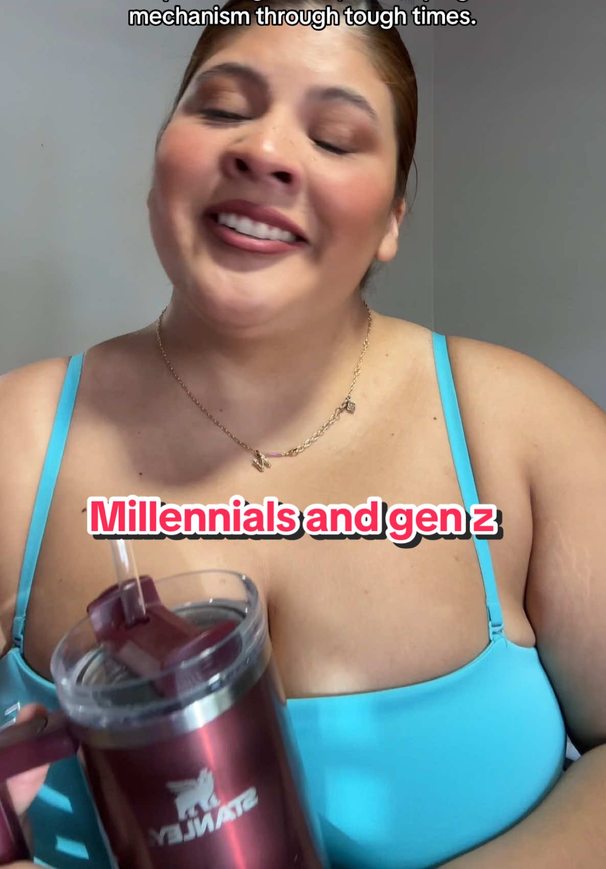 A post by @nanzie_peachez on TikTok caption: These old dried up raisens making decisions for us younger people while we live through THEIR consequences.  #genz #millennials #consequences 